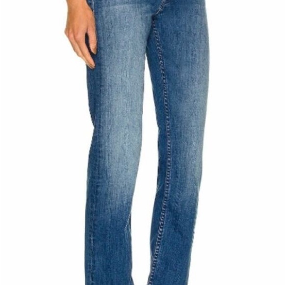 MOTHER Women's The Tomcat Ankle Leg Blue Jeans - Picture 2 of 8